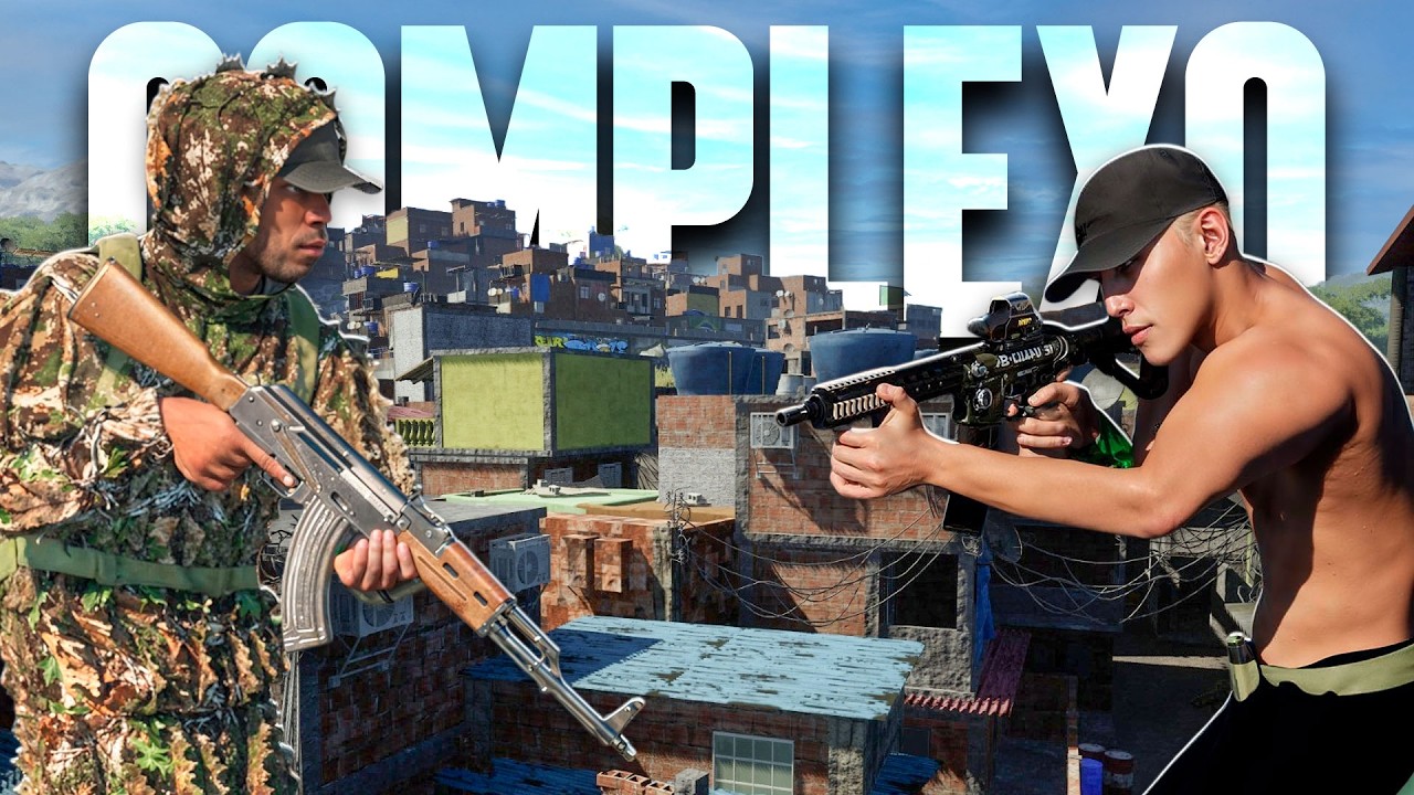 🔥 Tiroteio MAIS REALISTA do Rio de Janeiro! Favela pegando fogo no Complexo do Alemão! 💥