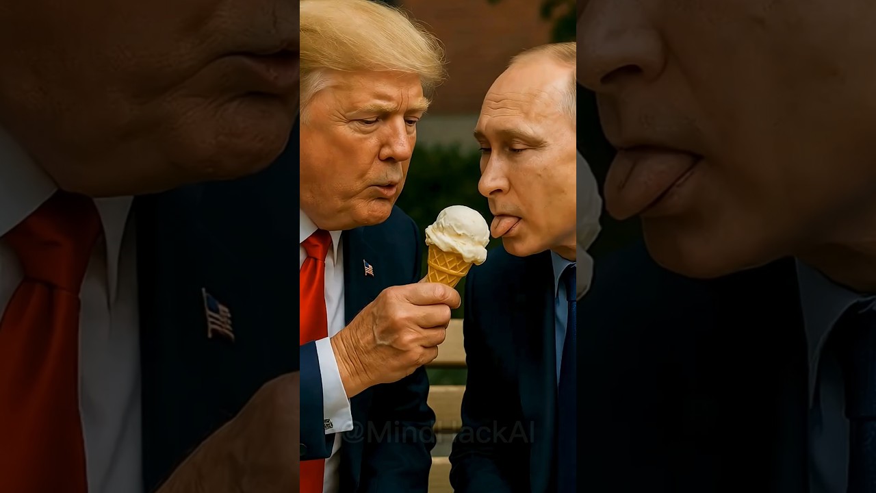 Trump and Putin Funny Shorts😂|AI Parody 