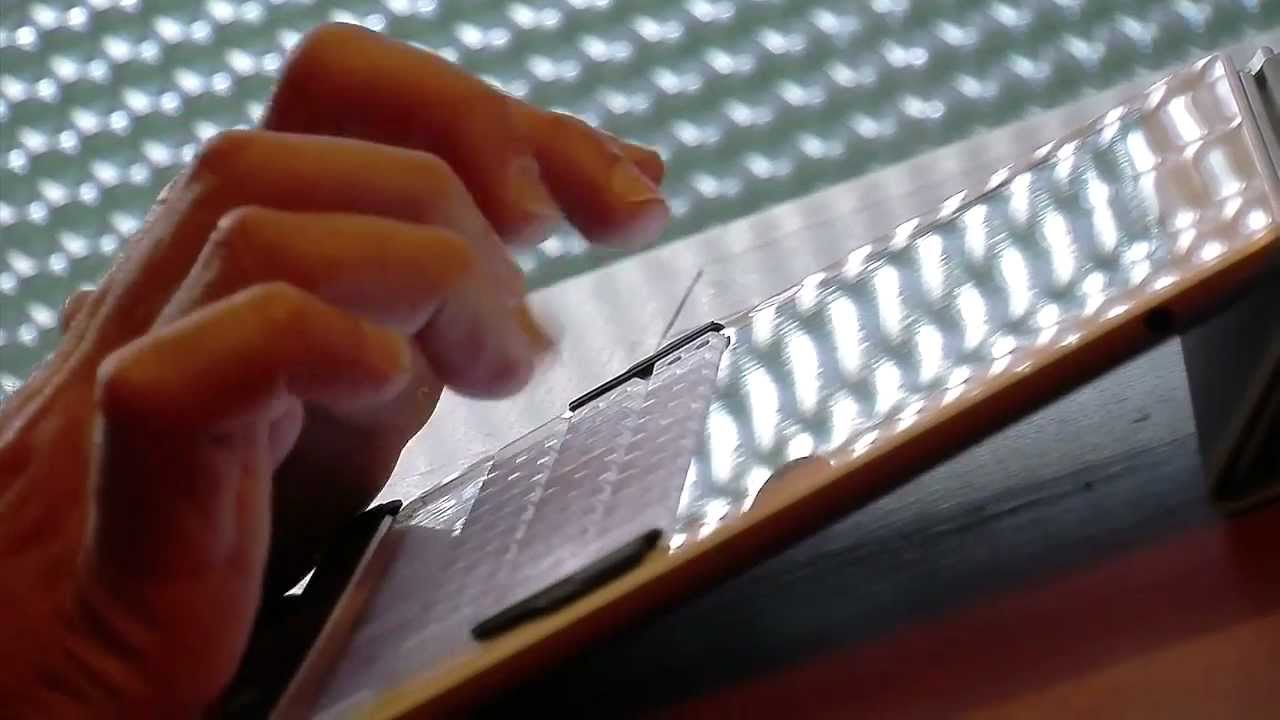 TouchFire: The Screen-Top Keyboard for iPad