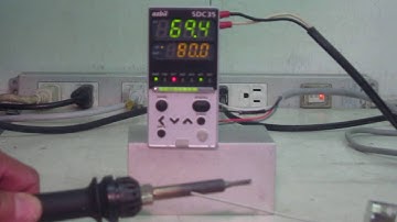 Yamatake SDC35（C35TC0UA1200）　Digitronik digital indicating controller　動作確認