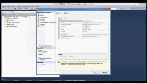CONFIGURANDO O MODO DE AUTENTICAÇÃO DO SQL SERVER EXPRESS , VIA USUÁRIO DO WINDOWS OU VIA USER sa