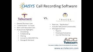Talkument vs. Tracer Call Recording Software screenshot 5