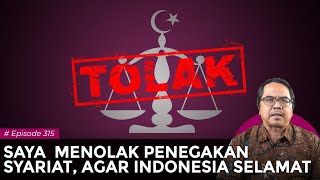 SAYA MENOLAK SYARIAT ISLAM AGAR INDONESIA SELAMAT I Logika Ade Armando