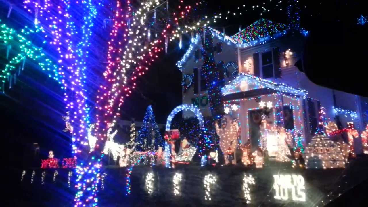 Awesome Christmas Light Show Carthage Ohio
