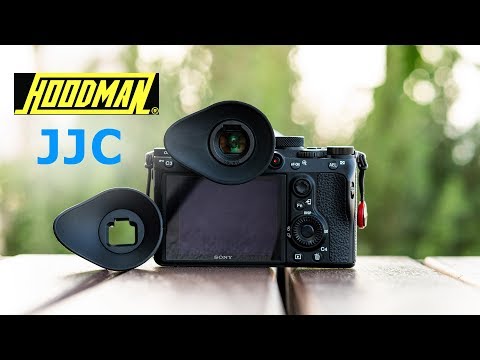 🎥 Hoodman Eyecup vs JJC for Sony a7iii a7riii a9 | REVIEW — Video review, click xem trên YouTube