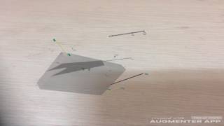 Refraction of Light Through Glass Slab Virtual Reality Demo Video Augmented Reality Demo screenshot 4