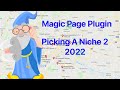 Magic Page Plugin Training Step By Step - Picking A Profitable Lead Generation Niche 2022 Video 2