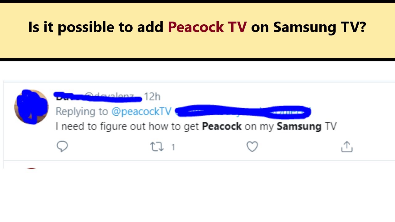 Peacock Tv On Samsung Tv - Is It Real To Get New Streaming App On Samsung Smart Tv - Youtube