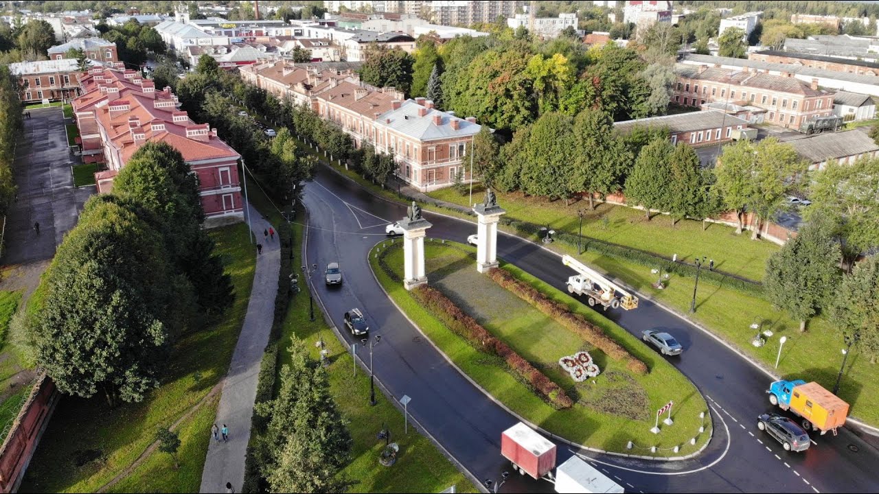 ГАТЧИНА. Парадный въезд. Ингербургские ворота. - YouTube