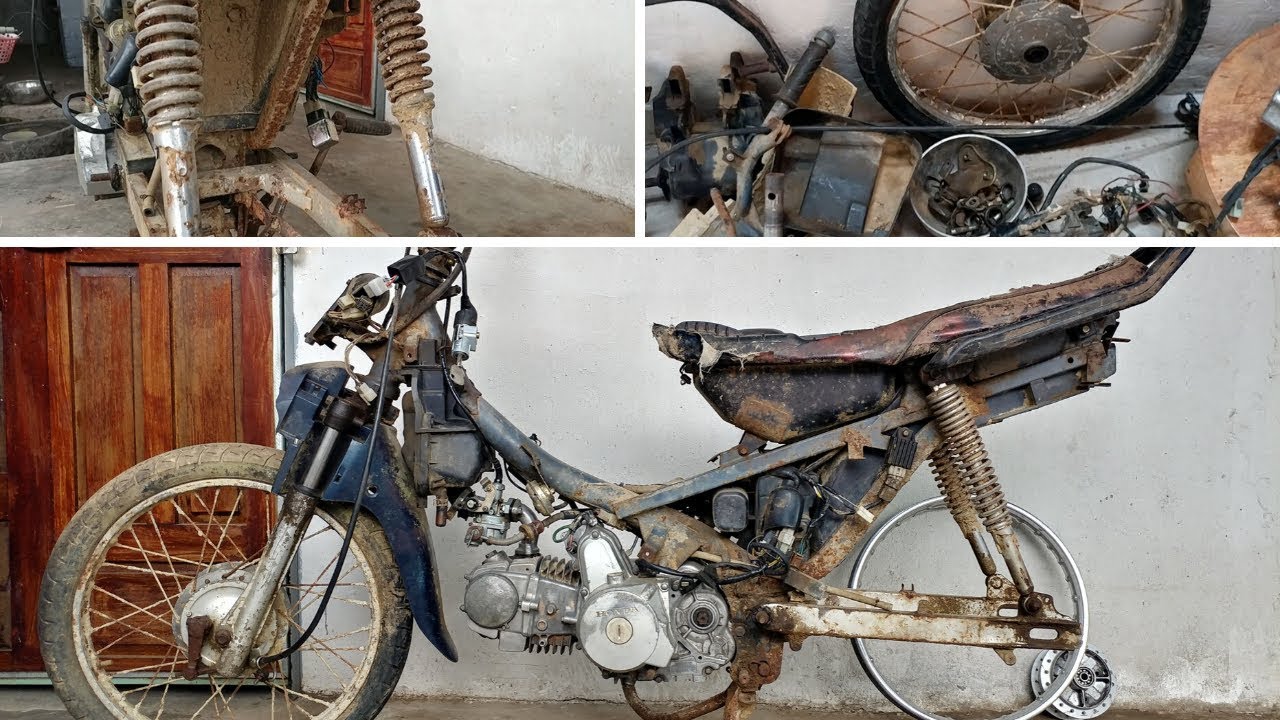 Honda wave Restoration Part 4 - FINAL