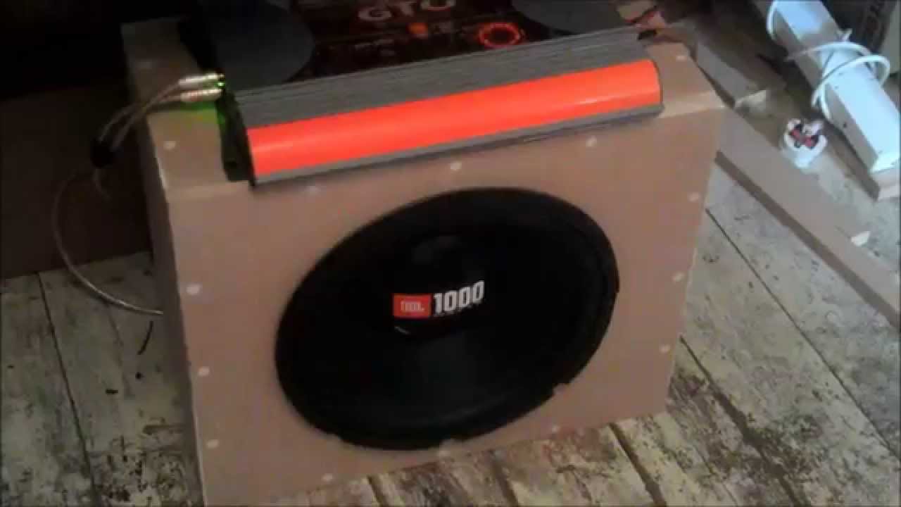 jbl 1000 watt gt4 series high performance subwoofer