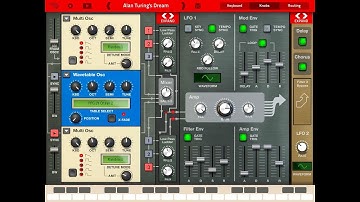 THOR Polysonic Synthesizer by Propellerhead - Quick Play for the iPad