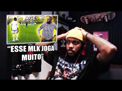 MANEL REACT: Vini Jr de 9 Anos Brilha em Duelo 1x1 Valendo £500!