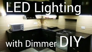 LED Lighting for Home with Dimmer: DIY
