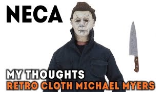 neca retro cloth michael myers