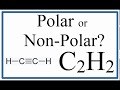 Polarity and Structure of C2H2