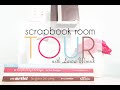 Scrapbook Room Tour + Lots of Organization Tips!