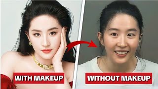 MOST BEAUTIFUL CHINESE ACTRESSES WITH MAKEUP AND WITHOUT MAKEUP | Zhao Lusi | Dilraba Dilmurat