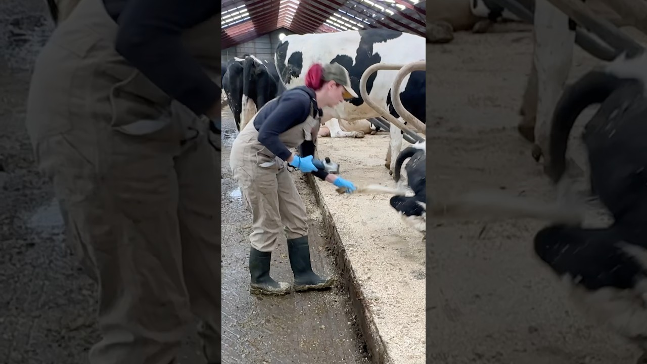 ✂️ Tail Trimming for Cow Hygiene – What Every Farmer Should Know 🐄