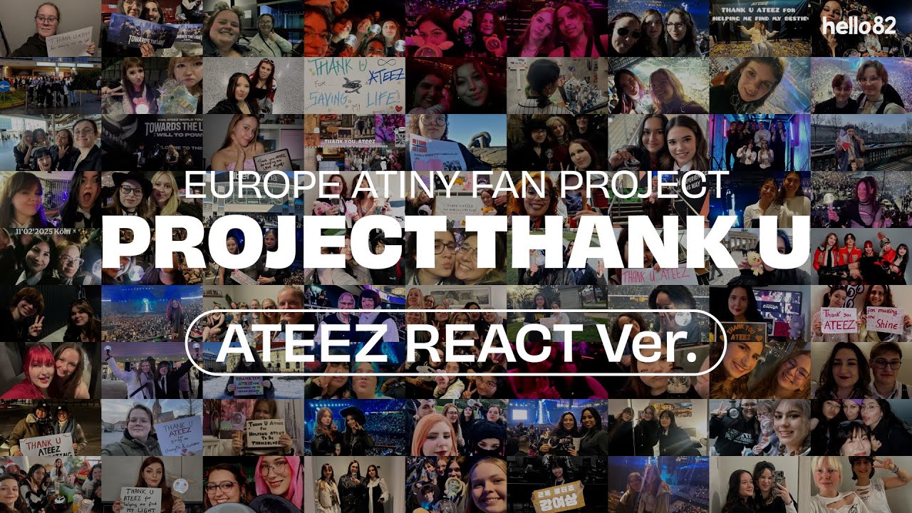 Project THANK U - To ATEEZ from ATINY