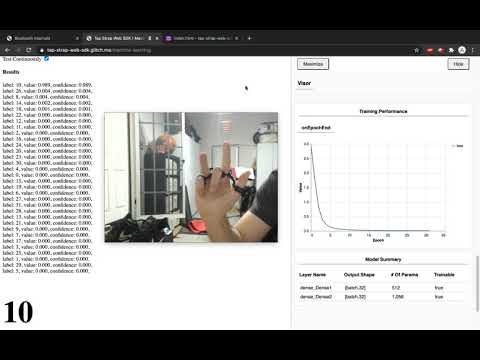 Using the Tap Strap to Signal Binary