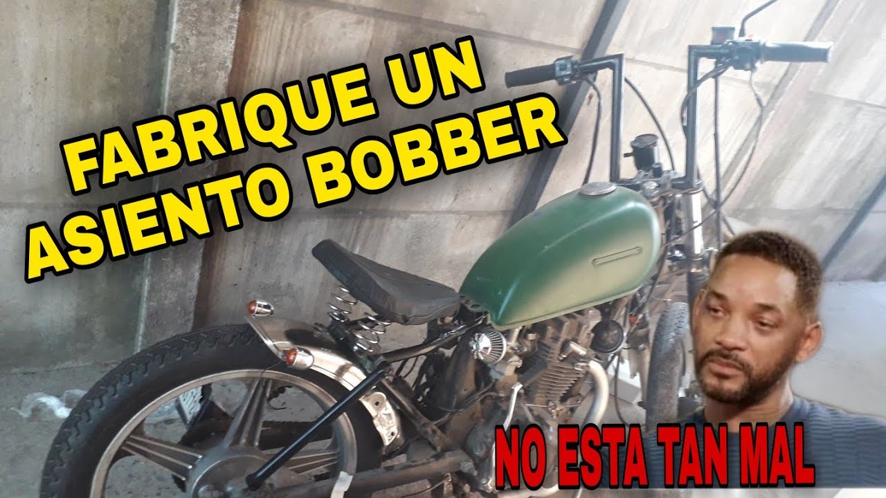 Contradicción Estrella Inconcebible Tutorial Como Hacer un Asiento Bobber #DIY / MAD MIKE - YouTube