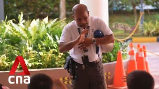 School professionals at work: Spotlight on a school security officer