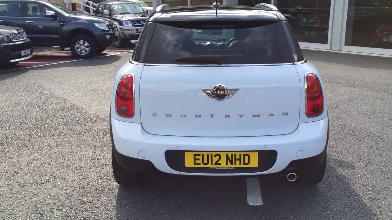 Mini Countryman 16d Diesel Cooper 7200 Options For Sale Castle