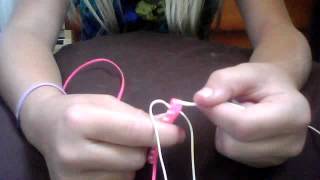 how to do the circle stitch lanyard