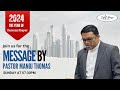 Today's WORD with PR. MANOJ THOMAS | 29th SEP 2024 | LIGHTHOUSE REVIVAL CHURCH