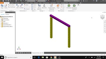 Autodesk Inventor Pro 2018 Playground (Assembly Part 1)