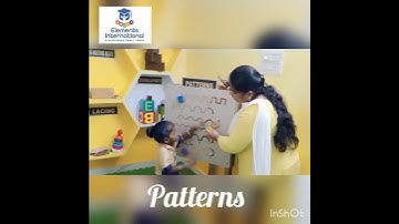 Pattern recognition is a key step in developmental learning, and it teaches kids basic math concepts