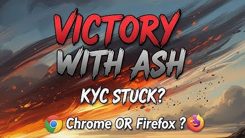 Victory With Ash KYC Issue Solved | Registration Kab Tak Chalega? No Fake