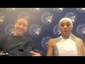 “Having That Advantage Is Amazing.” | DiJonai Carrington & Alanna Smith Postgame Sound | 08.30.25