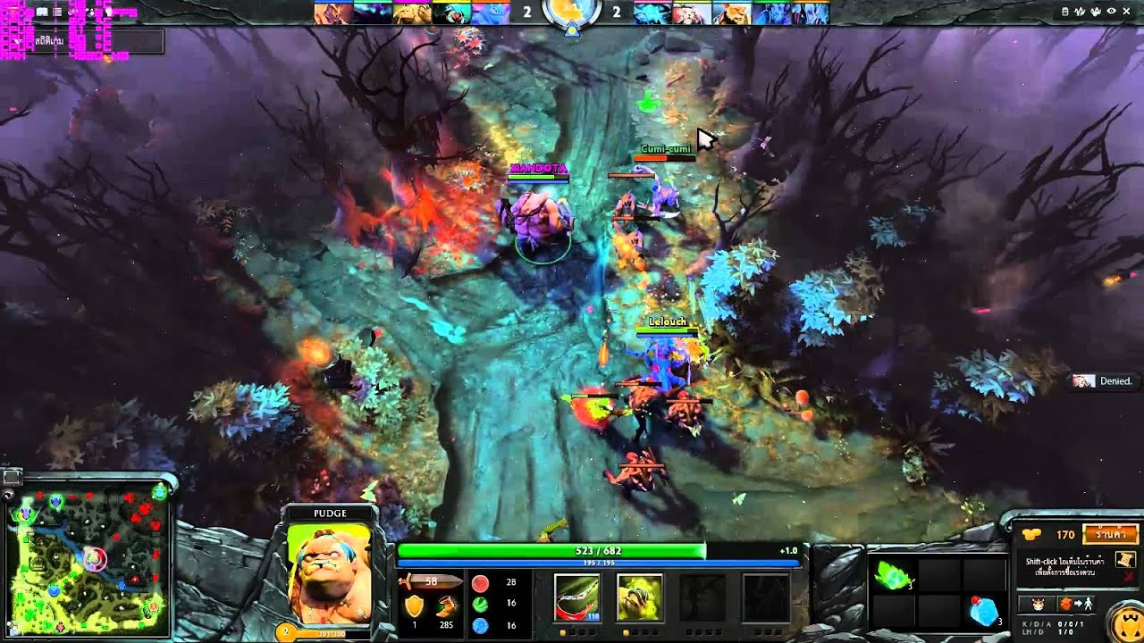 pudge hook riki invisible 15