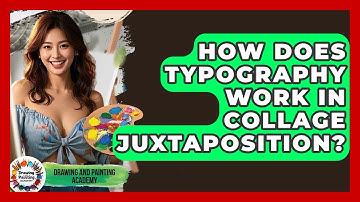 How Does Typography Work In Collage Juxtaposition? - Drawing and Painting Academy