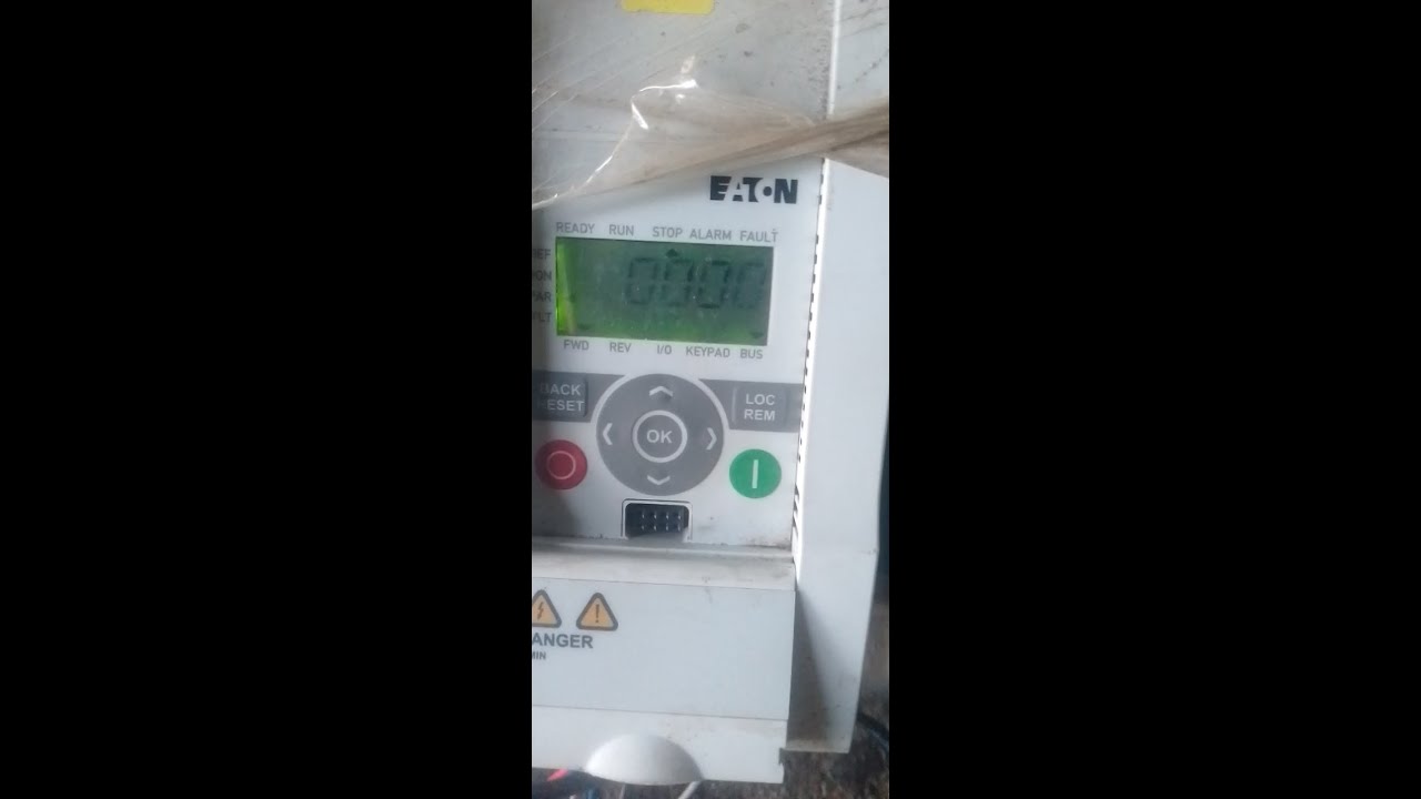 CÀI ĐẶT BIẾN TẦN EATON MMX CHẠY CÔNG TẮC NGOÀI VÀ BIẾN TRỞ NGOÀI