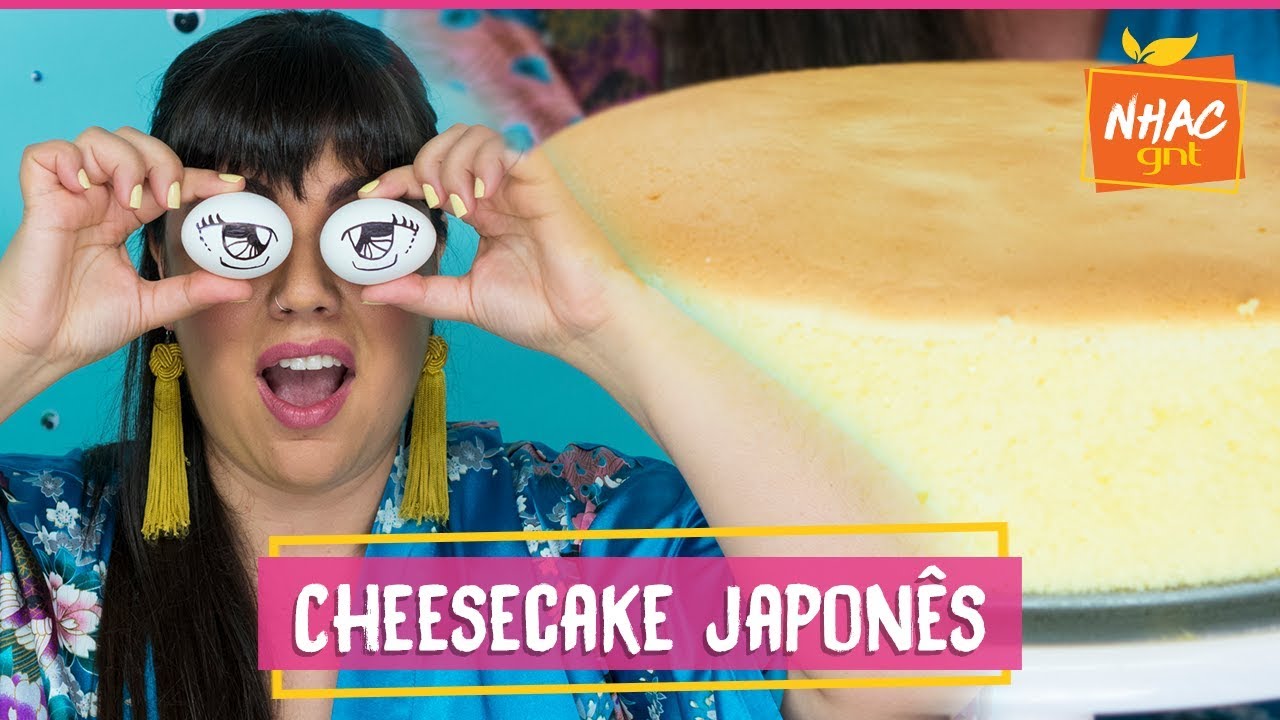 Como fazer cheesecake japonês | Raíza Costa | Rainha da Cocada
