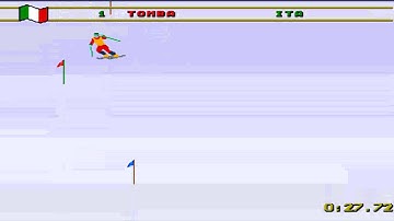 AMIGA Slalom Speciale AMIGA OCS By Luca Carminati In 1993 From Italian adf zip