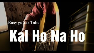 Kal Ho Na Ho song | easy guitar tabs |