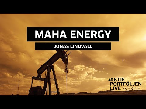Maha Energy hos Aktieportföljen Live