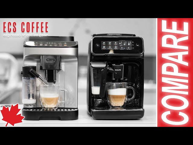 Philips 3200 Series Fully Automatic Espresso Machine with LatteGo & Iced Coffee