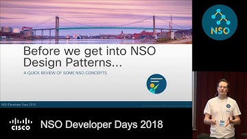 NSO Dev Days: Design Patterns