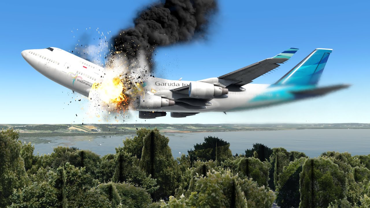 🔴LIVE Boeing 747 Landing Disaster | X-PLANE 11