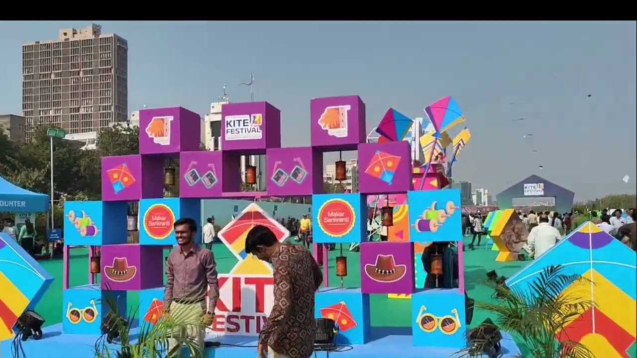 Ahmedabad city riverfront 2026 kite festival 🤩🤩🤩🤩