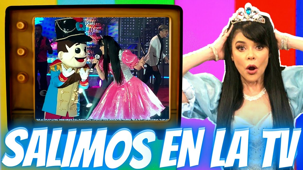 Princesita Ana Celia : Salimos en la TV
