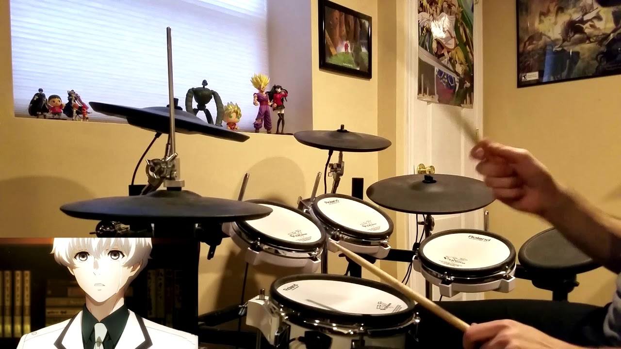 tokyo ghoul theme song drums