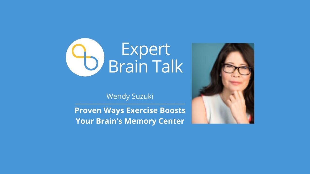 Brain talks. Dr. Wendy Suzuki.