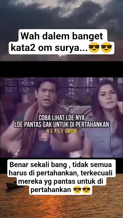kata kata Surya begitu dalam #trending #katakatabijak #suryainsomnia #shorts #viral