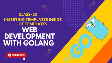 Inserting Templates Inside of Templates || Golang Web Development Live Class || Learn With Raihan